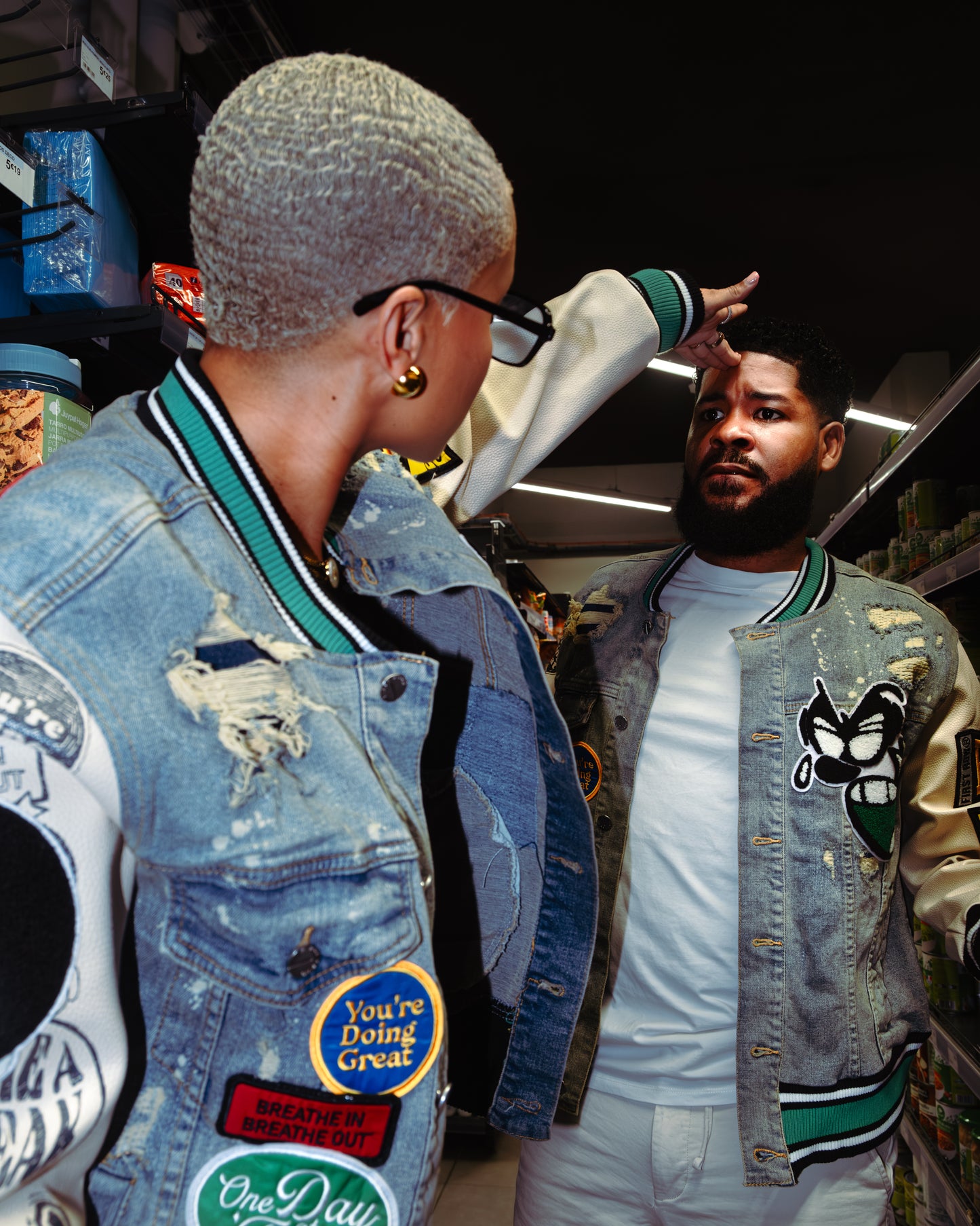 Veste « Patchwork Varsity »