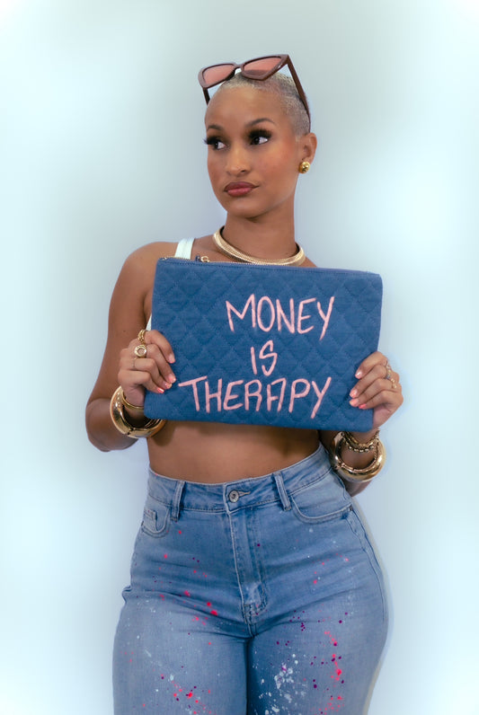 Pochette « Money is Therapy »